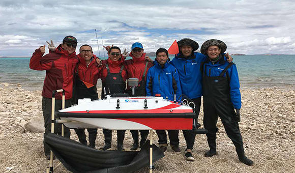 Oceanalpha USV Explore the Third Pole of the Earth