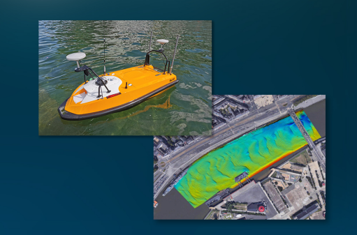 sl40 with multibeam echo sounder