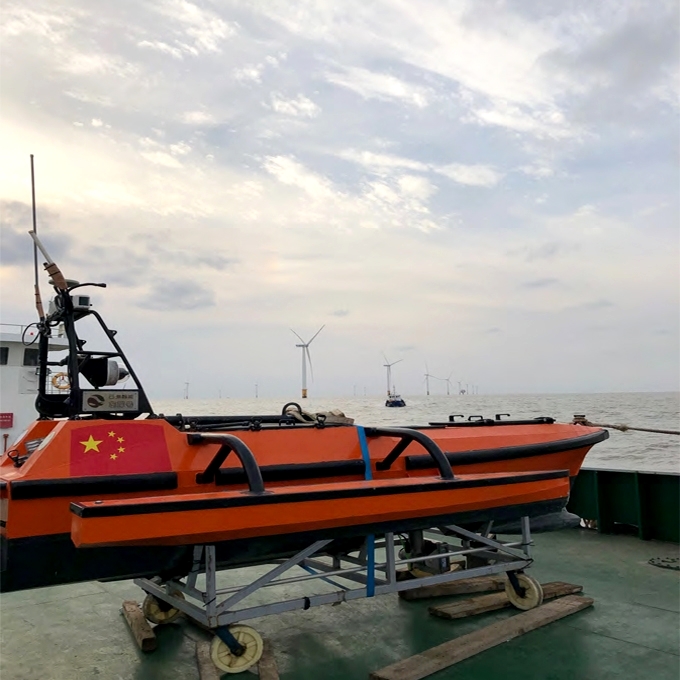 China Offshore Wind Farm Apply USV Intelligence Maintenance Solution