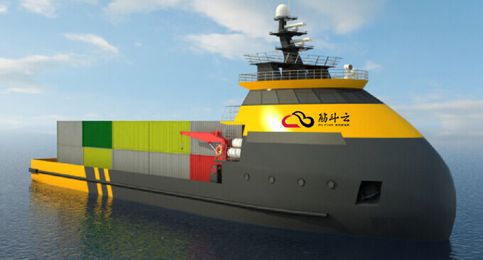 large unmanned surface vehicle for cargo shipping