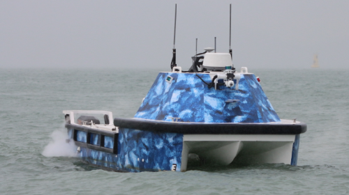 L25 large unmanned surface vehicle for oceanography survey