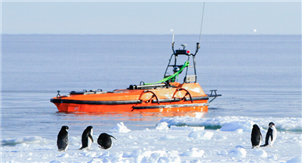 Oceanalpha M80 usv in Antarctica