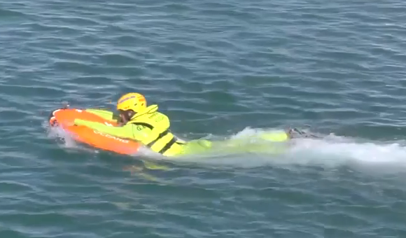 Lanzarote Security and emergency bodies see Dolphin 1 in action