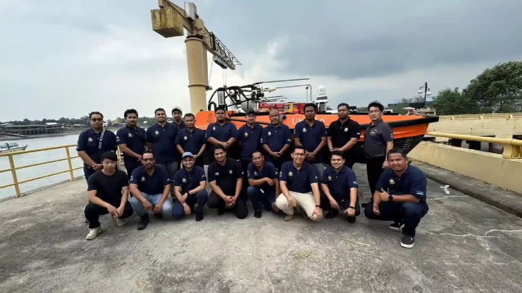 oceanalpha deliver trainning to HGIS