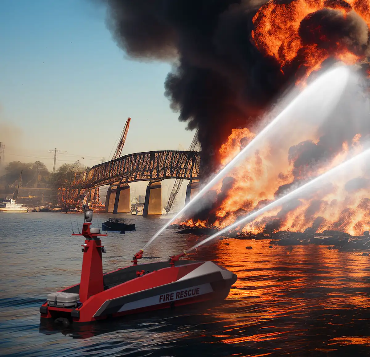 firefighting usv