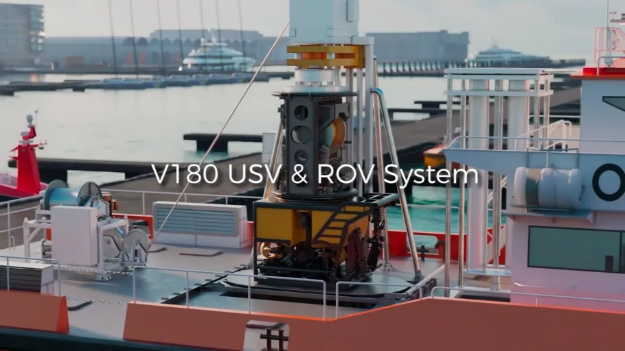 OceanAlpha Launches V180 USV
