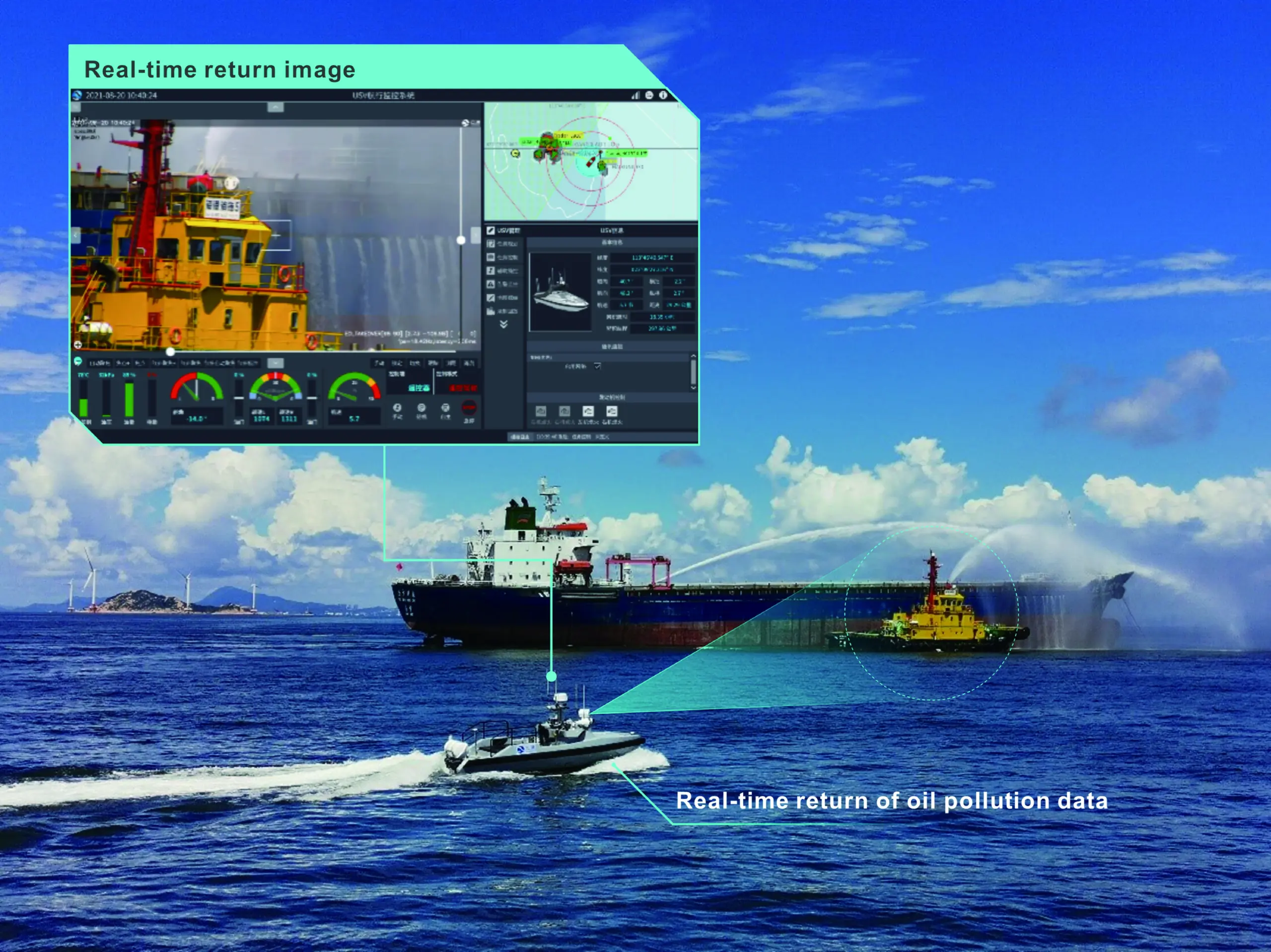 OceanAlpha-USV-Real-time Data Transmission