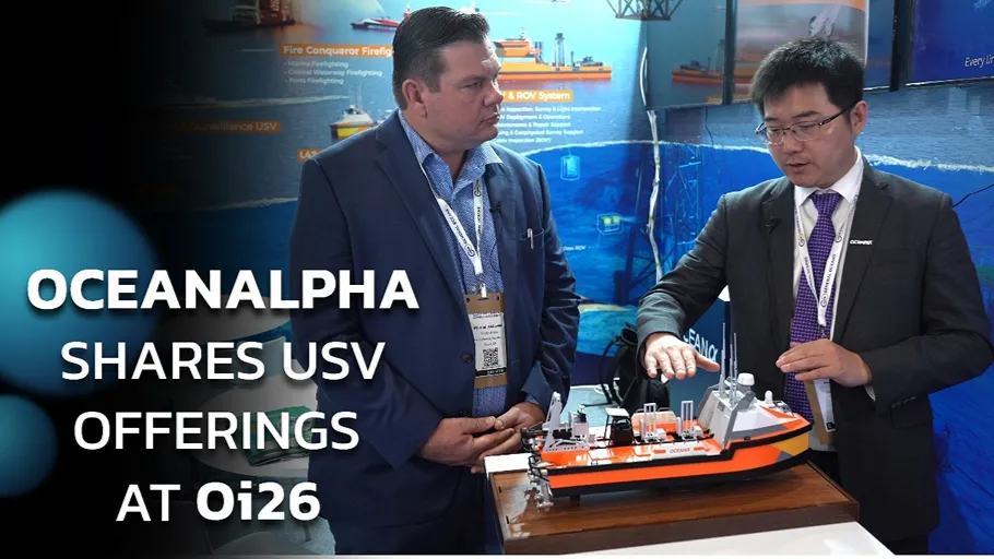OceanAlpha USVs for Offshore Operations and Maritime Safety